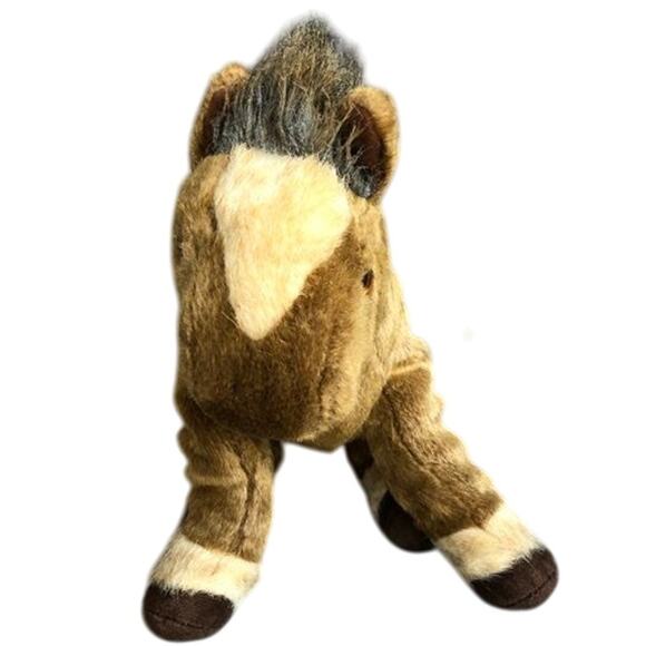 Ty Classic Tornado Horse Plush 13" Clydesdale Vintage 2002 Stuffed Pony Floppy - Picture 2 of 10